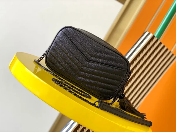 Saint Laurent Lou Mini Camera Crossbody Bag - Image 5