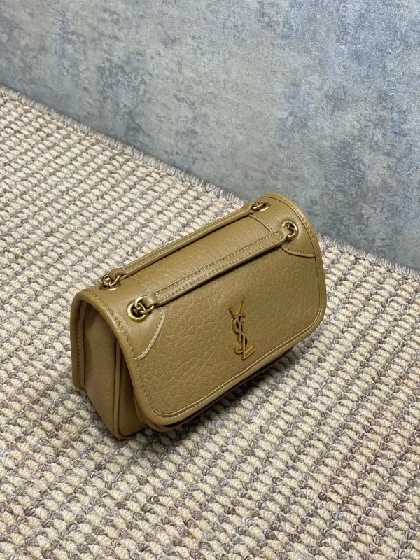 Saint Laurent Mini Leather Niki Shoulder Bag - Image 4