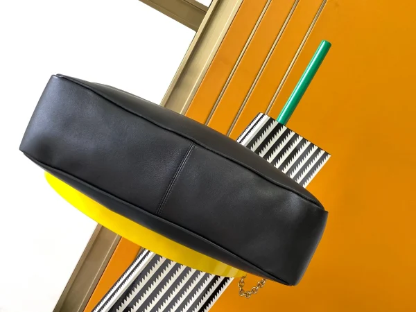 Saint Laurent Monogram Matelassé Leather Pouch in Petrol Green - Image 5