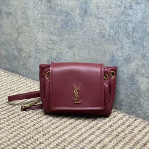 Saint Laurent Nolita Mini Leather Crossbody Bag