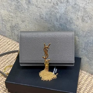 Saint Laurent YSL Black Leather