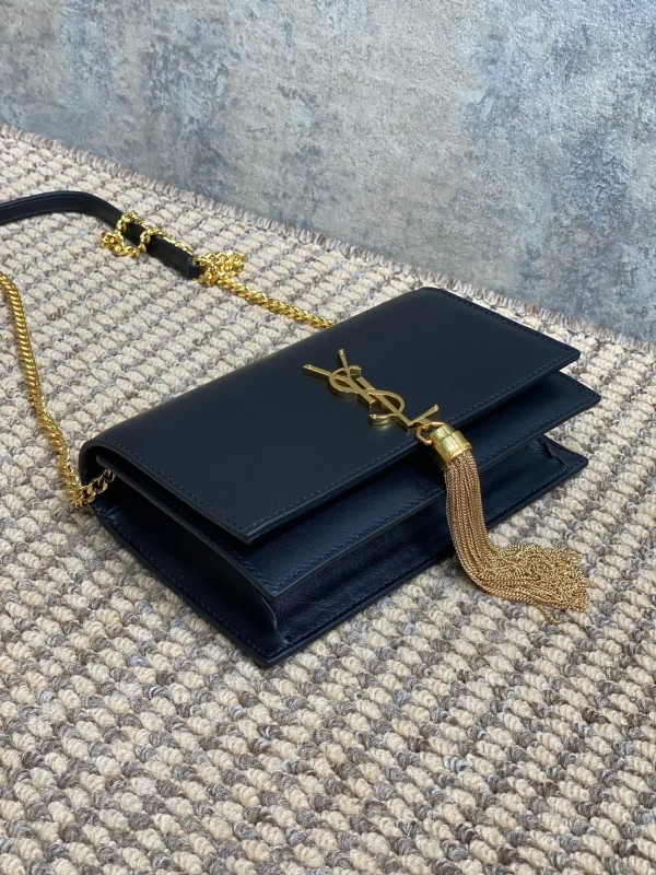 Saint laurent black kate guaranteed retailers tassel - Image 5