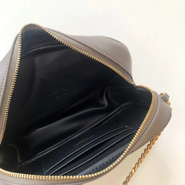 Slouchy Tory Burch Gold Crossbody Tory Burch Britten Small Slouchy Tote Bark - Image 9