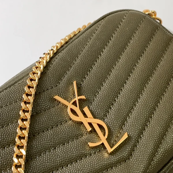 Slouchy Tory Burch Gold Crossbody Tory Burch Britten Small Slouchy Tote Bark - Image 7