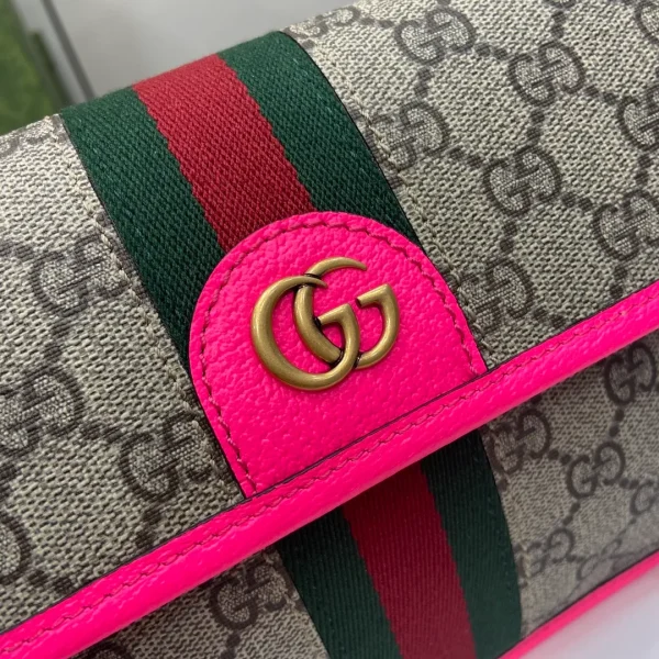 Small belt bag in beige and ebony GG Supreme - Image 8