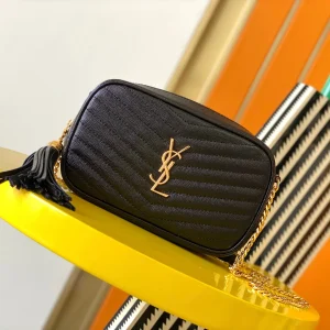 Yves Saint Laurent YSL Light Musk Green Calf Skin
