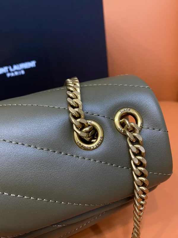 LOULOU small in MATELASSÉ lambskin - Image 9