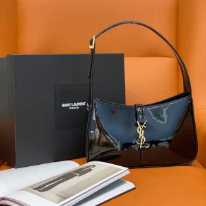 Niki leather crossbody bag Saint Laurent Black in Leather