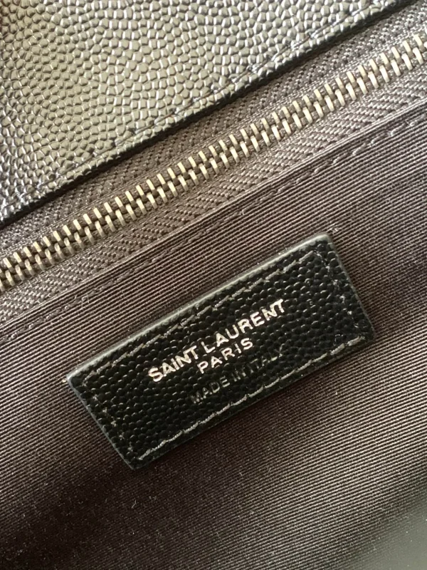 SAINT LAURENT Large Tri-Quilted Matelasse Grain de - Image 2