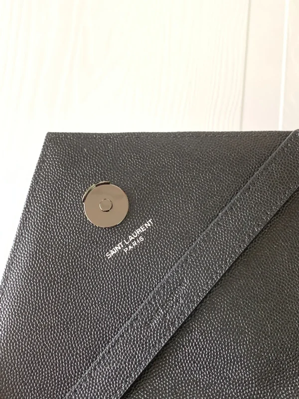 SAINT LAURENT Large Tri-Quilted Matelasse Grain de - Image 8
