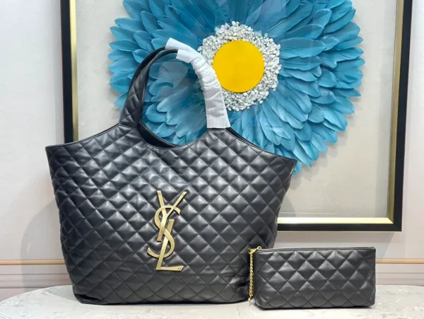 Saint Laurent Cushion Crafted Tote