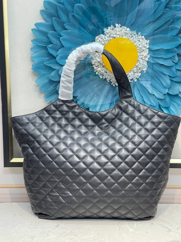 Saint Laurent Cushion Crafted Tote - Image 7