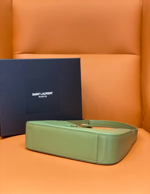 Saint Laurent Small Hobo Shoulder Bag in Green - Image 5