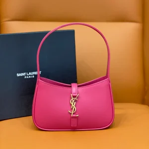 YSL LE 5 À 7 in smooth leather Pink 19carat Premium