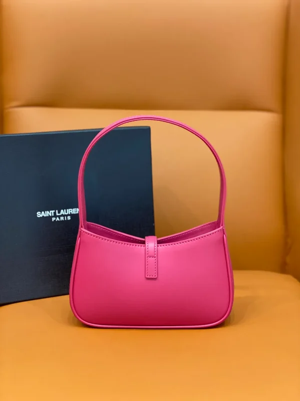 YSL LE 5 À 7 in smooth leather Pink 19carat Premium - Image 5