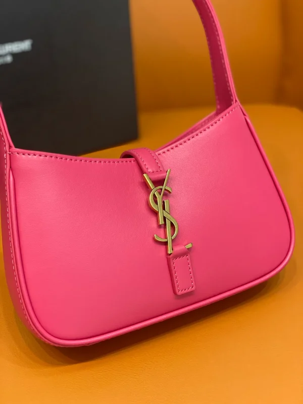 YSL LE 5 À 7 in smooth leather Pink 19carat Premium - Image 7