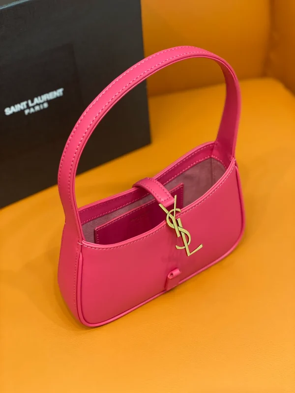 YSL LE 5 À 7 in smooth leather Pink 19carat Premium - Image 8