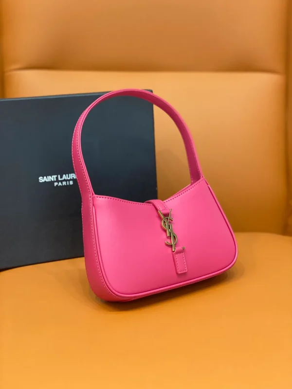 YSL LE 5 À 7 in smooth leather Pink 19carat Premium - Image 9