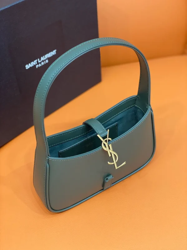 Ysl leather shoulder bag outlet - Image 7