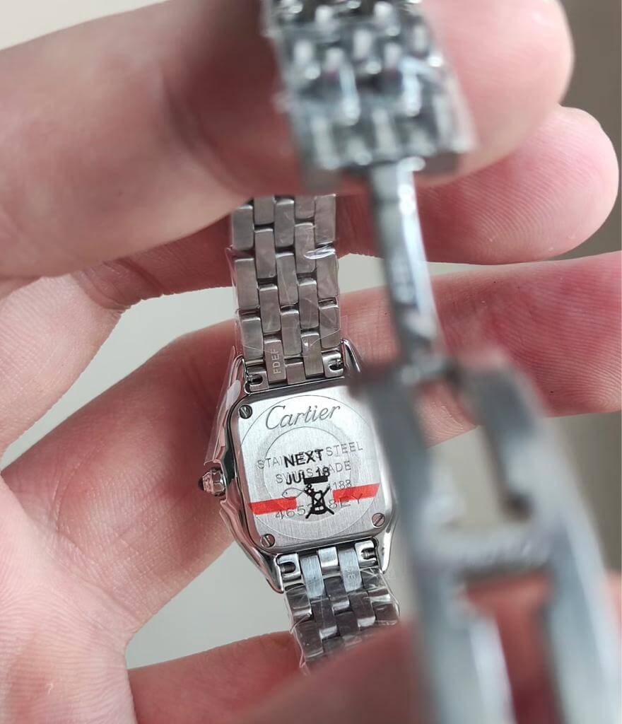 Cartier PANTHÈRE DE CARTIER Watch (Silver Hardware) - Image 5