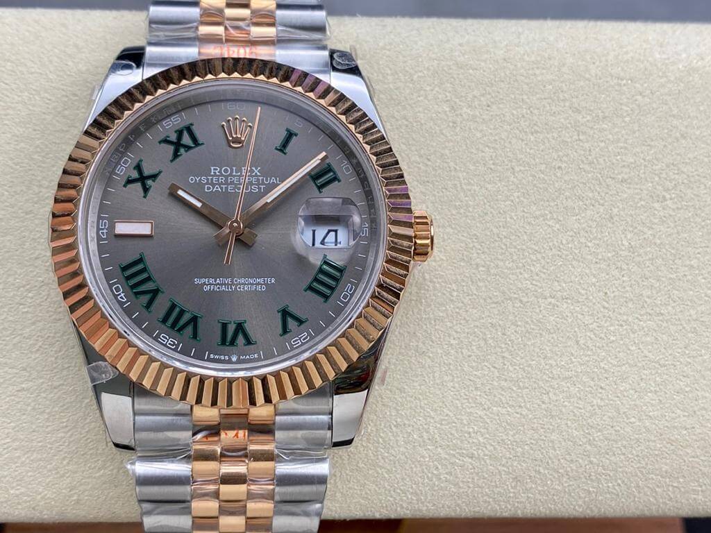 Rolex Datejust Wimbledon 41mm Watch - Image 2