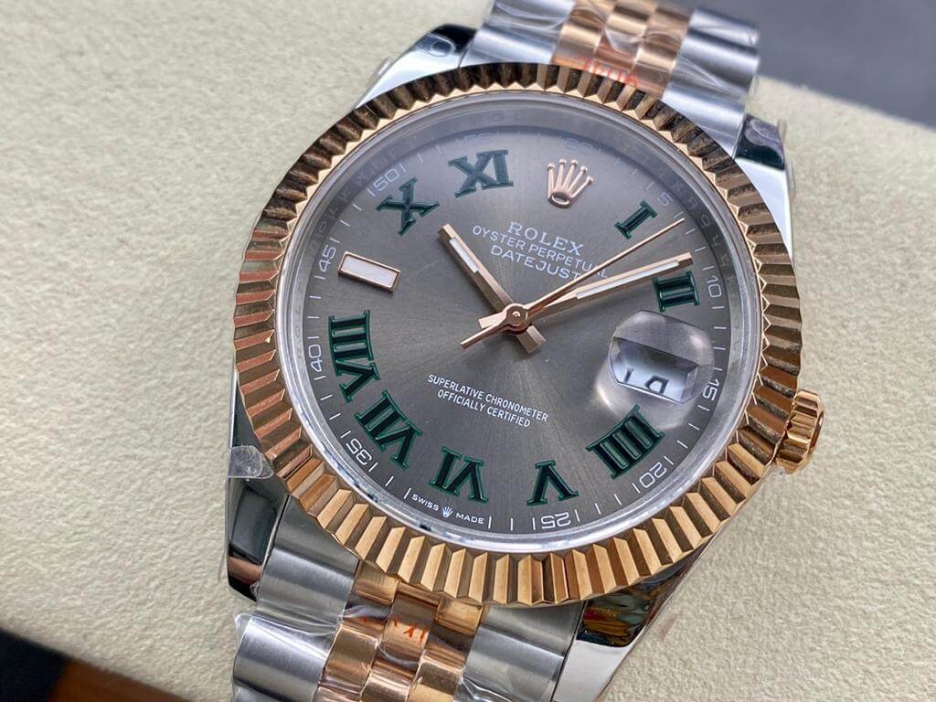 Rolex Datejust Wimbledon 41mm Watch - Image 4