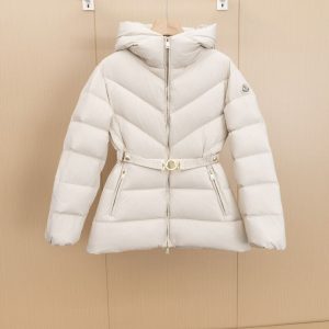 Moncler Women's Brosse Belted Puffer Jacket