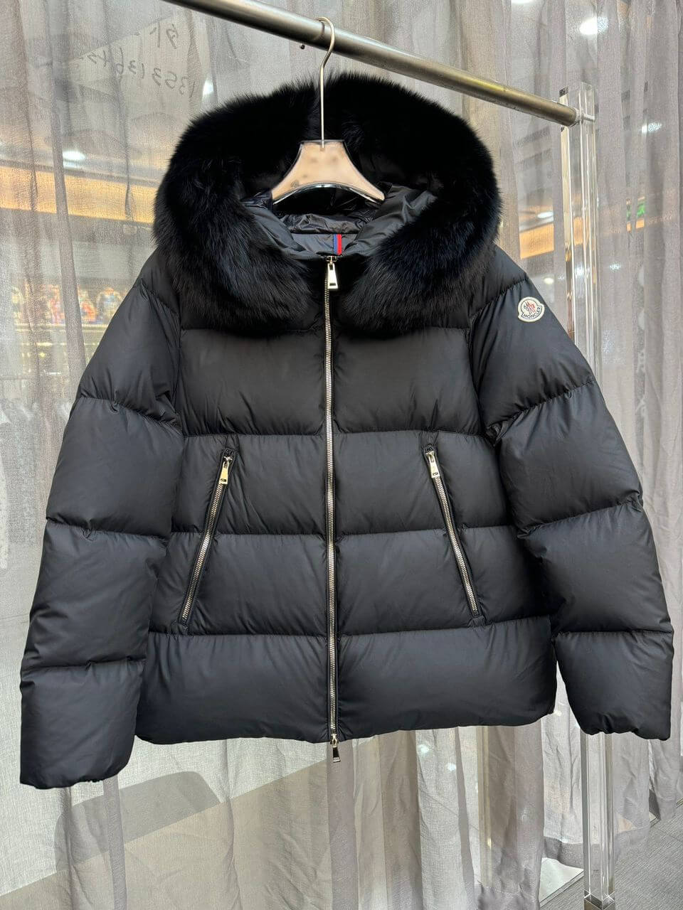 Moncler Women's Laichefur Puffer Jacket