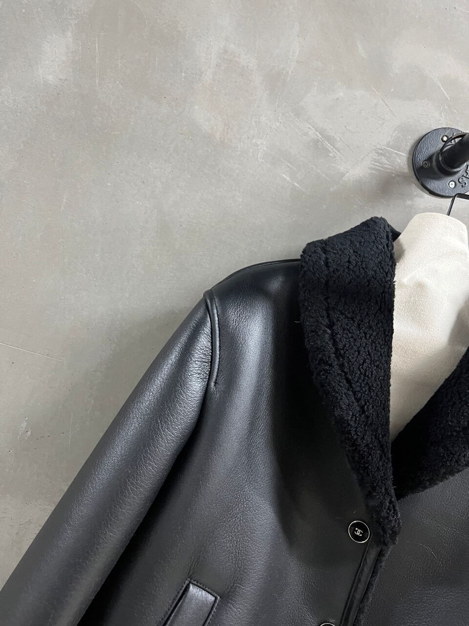 Chanel Leather Jacket - Image 3