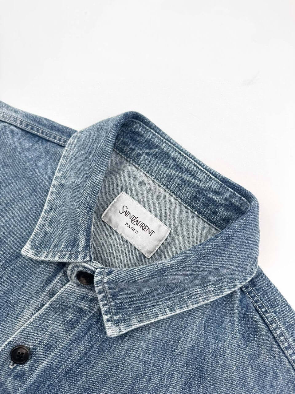 Saint Laurent Denim Shirt - Image 5